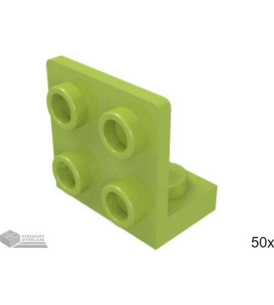 50x LEGO 99207 Lime, 50 stuks