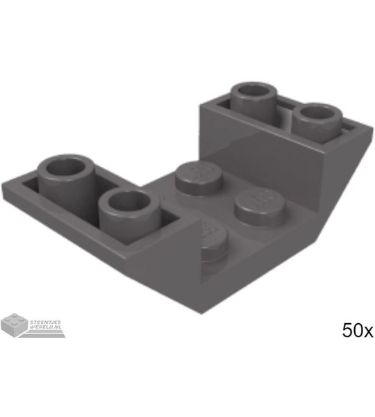 50x LEGO 4871 Donker blauwgrijs, 50 stuks