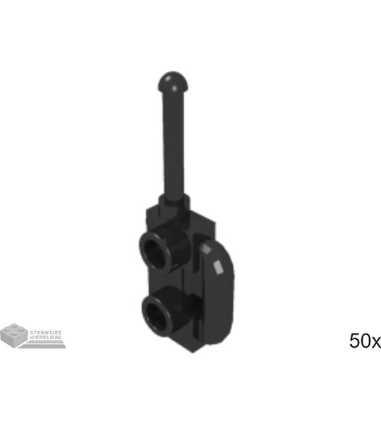 50x LEGO 19220 Zwart, 50 stuks