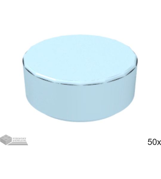 50x LEGO 98138 Fel lichtblauw, 50 stuks