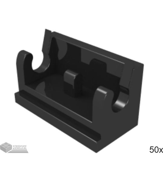 50x LEGO 3937 Zwart, 50 stuks