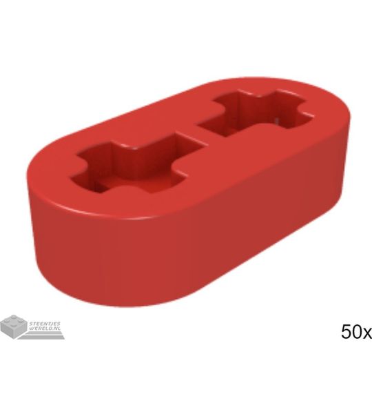 50x LEGO 41677 Technic arm Rood, 50 stuks