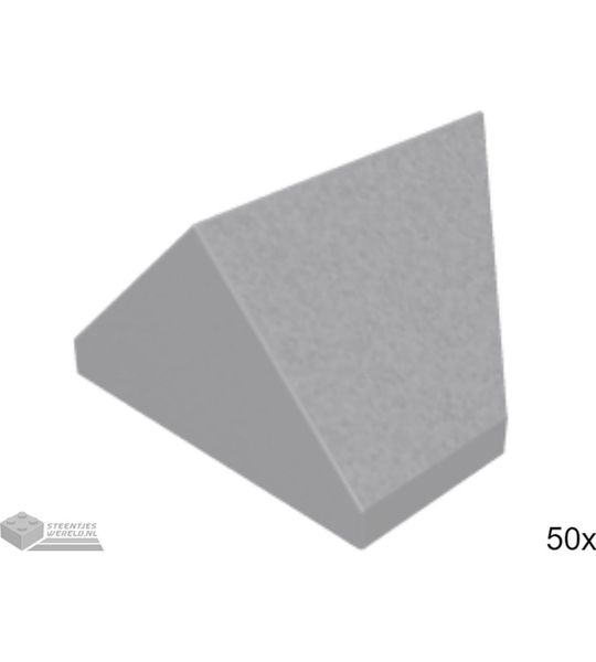 50x LEGO 3049c Licht blauwgrijs, 50 stuks