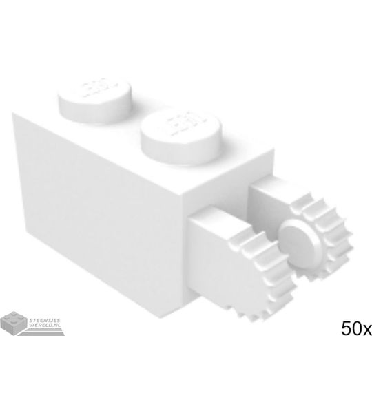 50x LEGO 30365 Wit, 50 stuks