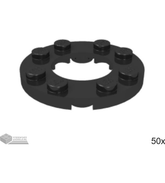 50x LEGO 11833 Zwart, 50 stuks