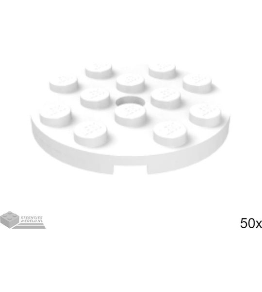 50x LEGO 60474 Wit, 50 stuks