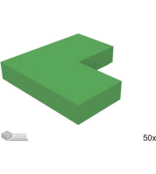50x LEGO 14719 Fel groen, 50 stuks
