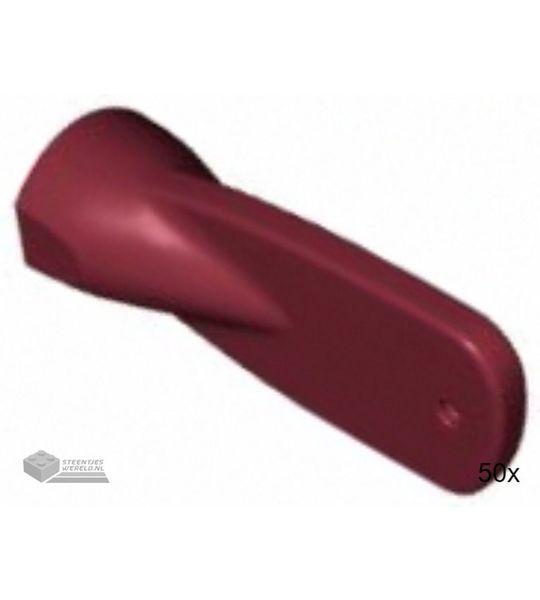 50x LEGO 31990 Donkerrood, 50 stuks