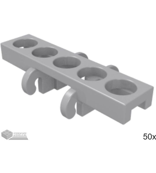 50x LEGO 3873 Licht blauwgrijs, 50 stuks