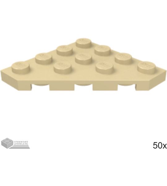 50x LEGO 30503 Tan, 50 stuks