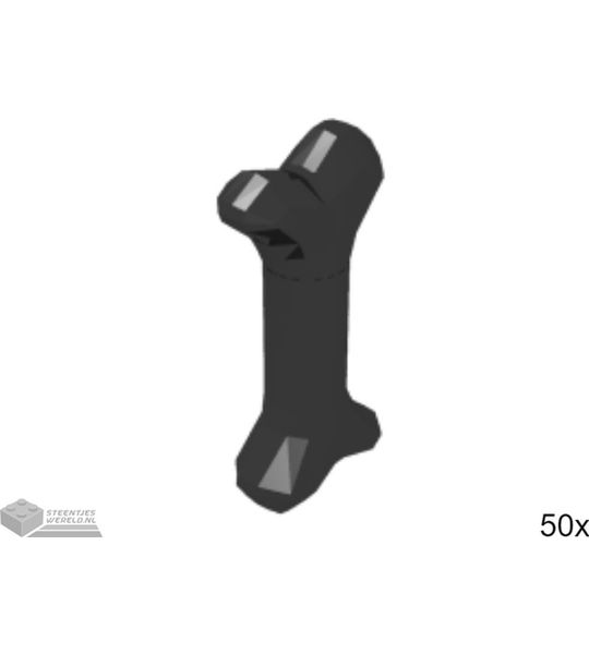 50x LEGO 93160 Zwart, 50 stuks