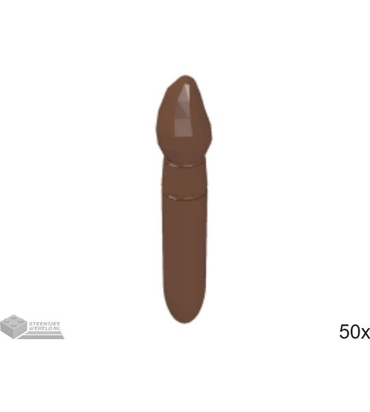 50x LEGO 93552 Roodbruin, 50 stuks