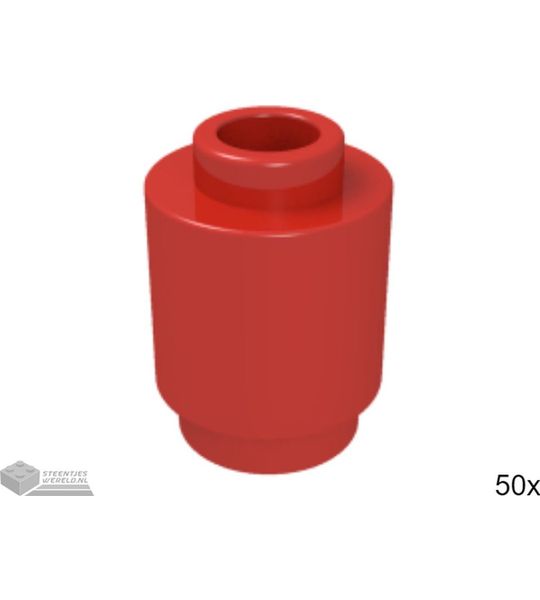 50x LEGO 3062b Rood, 50 stuks