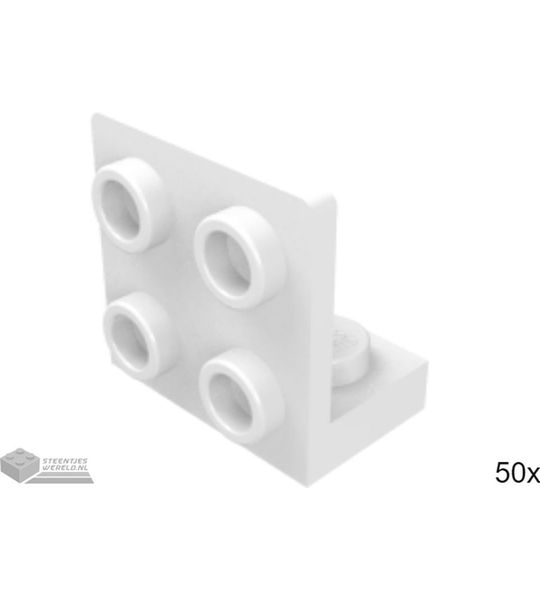 50x LEGO 99207 Wit, 50 stuks