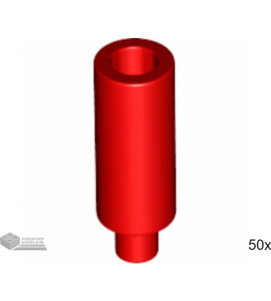 50x LEGO 37762 Rood, 50 stuks