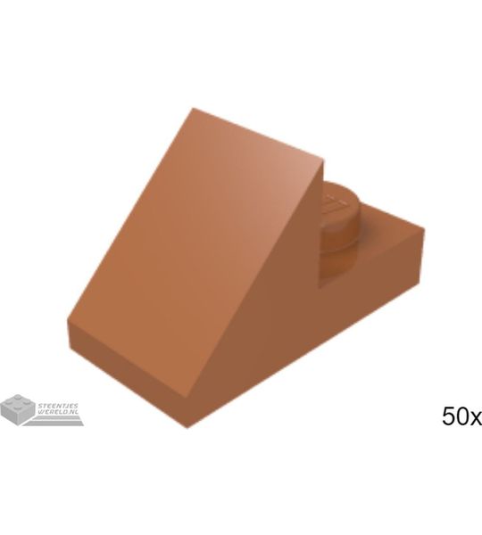 50x LEGO 92946 Donker oranje, 50 stuks