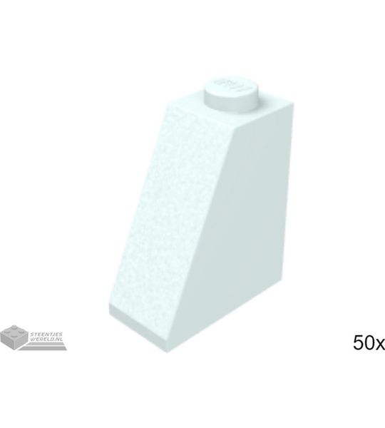 50x LEGO 60481 Licht aqua, 50 stuks