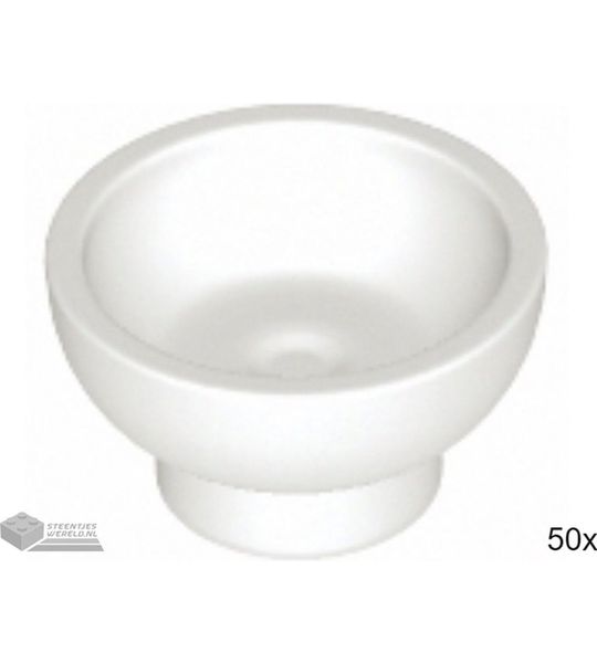 50x LEGO 34172 Wit, 50 stuks
