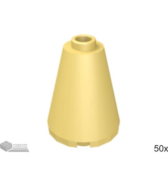 50x LEGO 3942c Parelgoud, 50 stuks