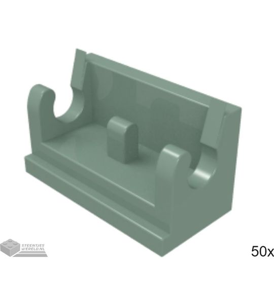50x LEGO 3937 Zandgroen, 50 stuks