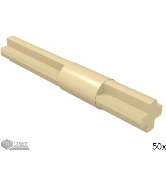 50x LEGO 99008 Technic as Tan, 50 stuks