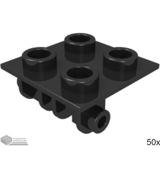 50x LEGO 6134 Zwart, 50 stuks