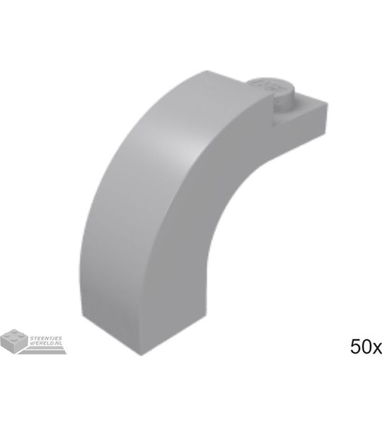 50x LEGO 6005 Licht blauwgrijs, 50 stuks