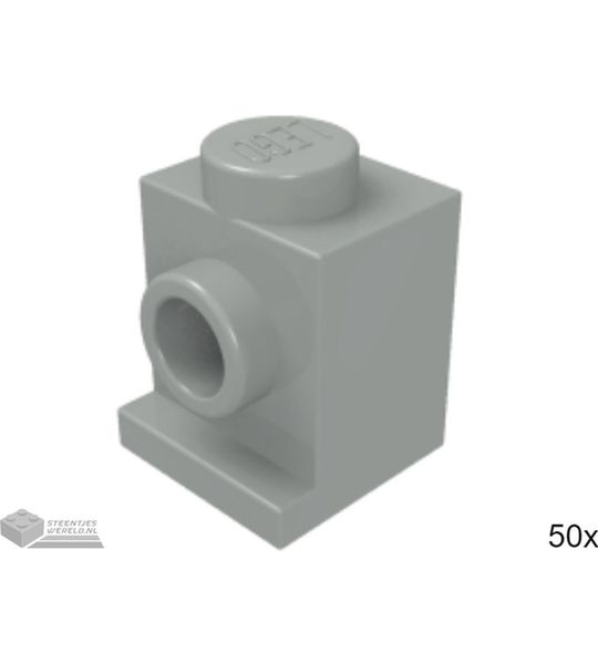 50x LEGO 4070 Lichtgrijs, 50 stuks