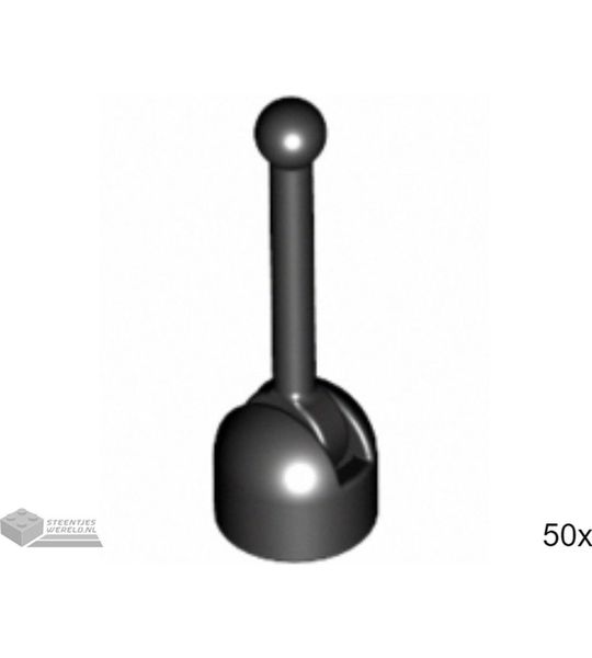 50x LEGO 4592c02 Antenne Zwart, 50 stuks