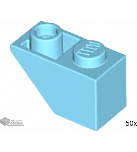 50x LEGO 3665 Medium azuur, 50 stuks