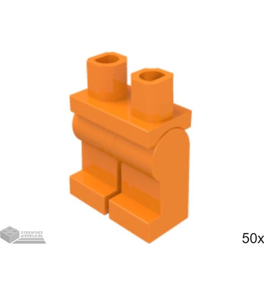 50x LEGO 970c00 Oranje, 50 stuks