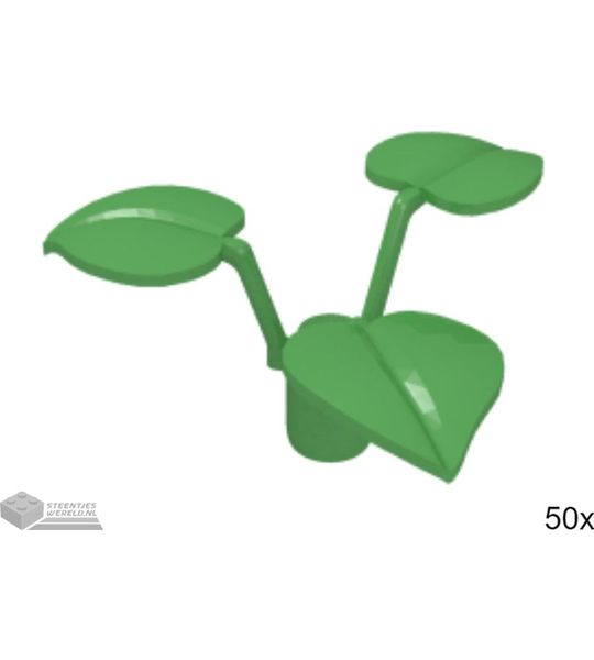 50x LEGO 6255 Fel groen, 50 stuks