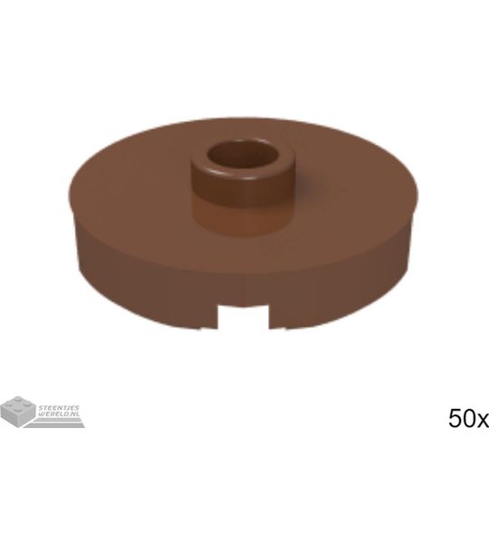 50x LEGO 18674 Roodbruin, 50 stuks