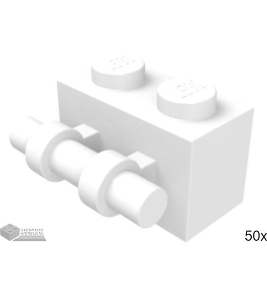 50x LEGO 30236 Wit, 50 stuks