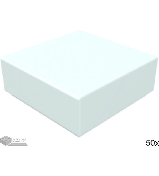 50x LEGO 3070b Tegel 1x1 Licht aqua, 50 stuks
