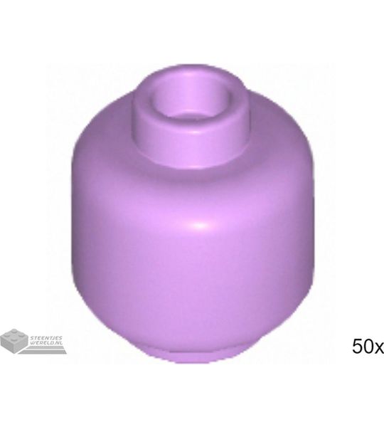 50x LEGO 3626c Medium lavendel, 50 stuks
