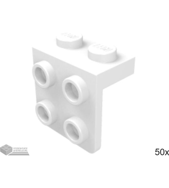 50x LEGO 44728 Wit, 50 stuks