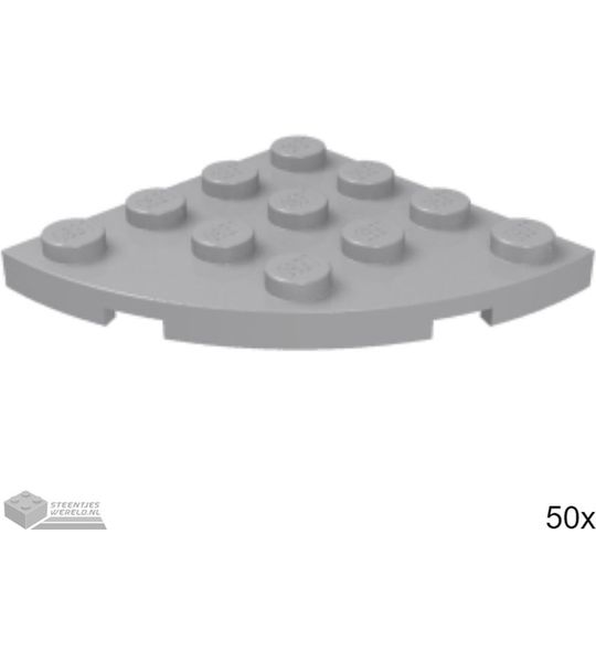 50x LEGO 30565 Licht blauwgrijs, 50 stuks