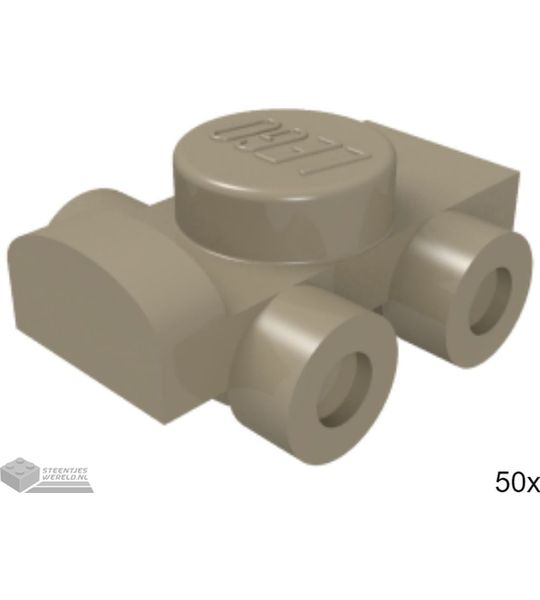 50x LEGO 11253 Donker tan, 50 stuks