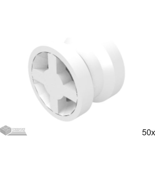 50x LEGO 4624 Wit, 50 stuks