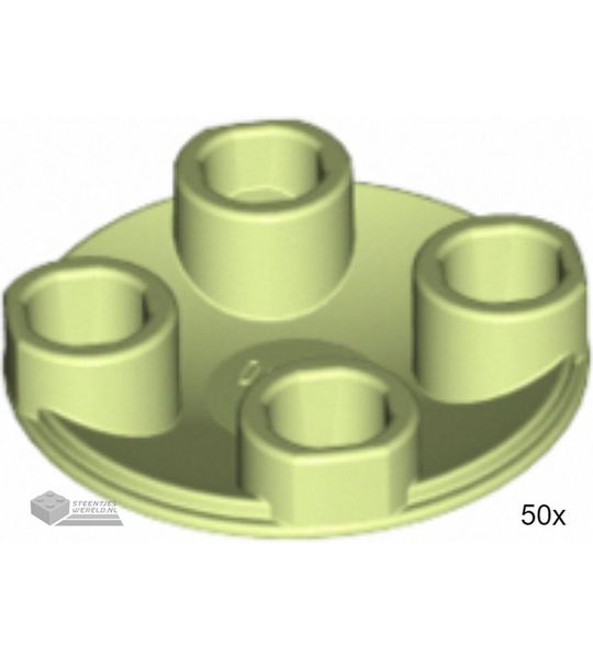 50x LEGO 2654 Gelig groen, 50 stuks