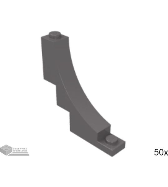 50x LEGO 30099 Donker blauwgrijs, 50 stuks