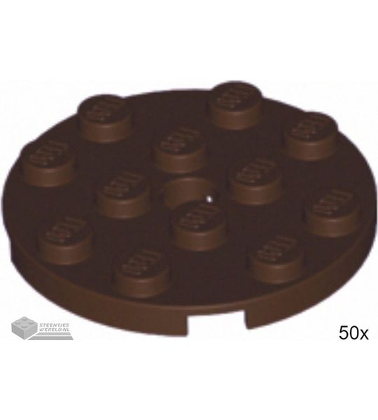 50x LEGO 60474 Donkerbruin, 50 stuks