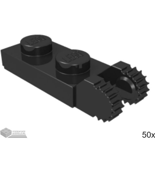 50x LEGO 44302 Zwart, 50 stuks
