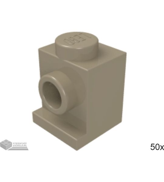 50x LEGO 4070 Donker tan, 50 stuks