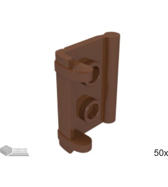 50x LEGO 24324 Roodbruin, 50 stuks