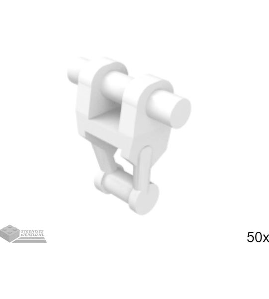 50x LEGO 30375 Wit, 50 stuks