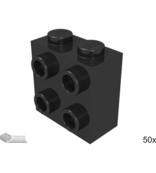 50x LEGO 22885 Zwart, 50 stuks
