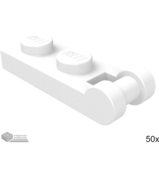 50x LEGO 60478 Wit, Plaat aangepast, 50 stuks