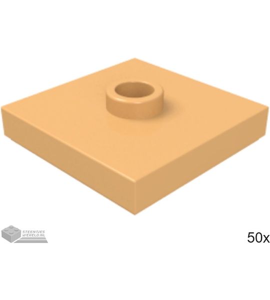 50x LEGO 87580 Medium noga, Plaat aangepast, 50 stuks